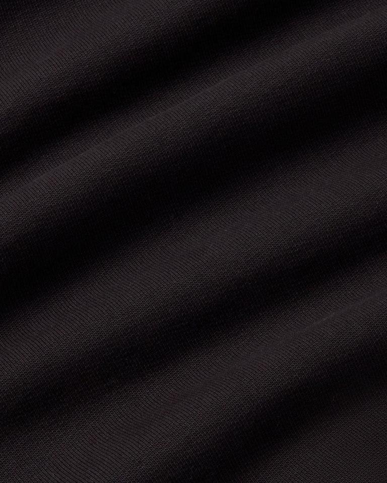 Sudadera negra retro sol crudo Bonnie sostenible silueta - 3