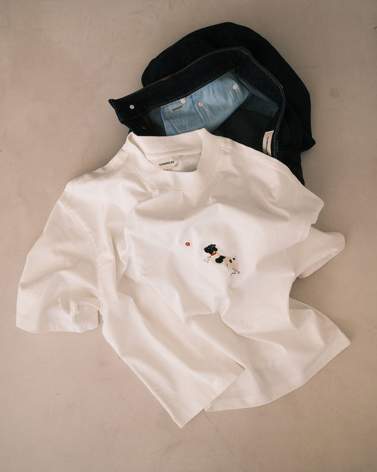 White MU t-shirt Lena Woman