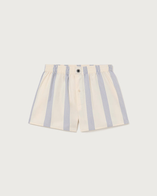 Boxer rayas azules sostenible - silueta 1