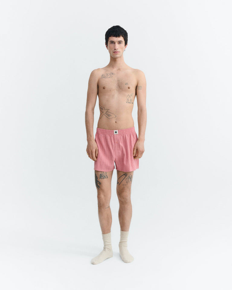 Boxer popcorn rosa sostenible - 1