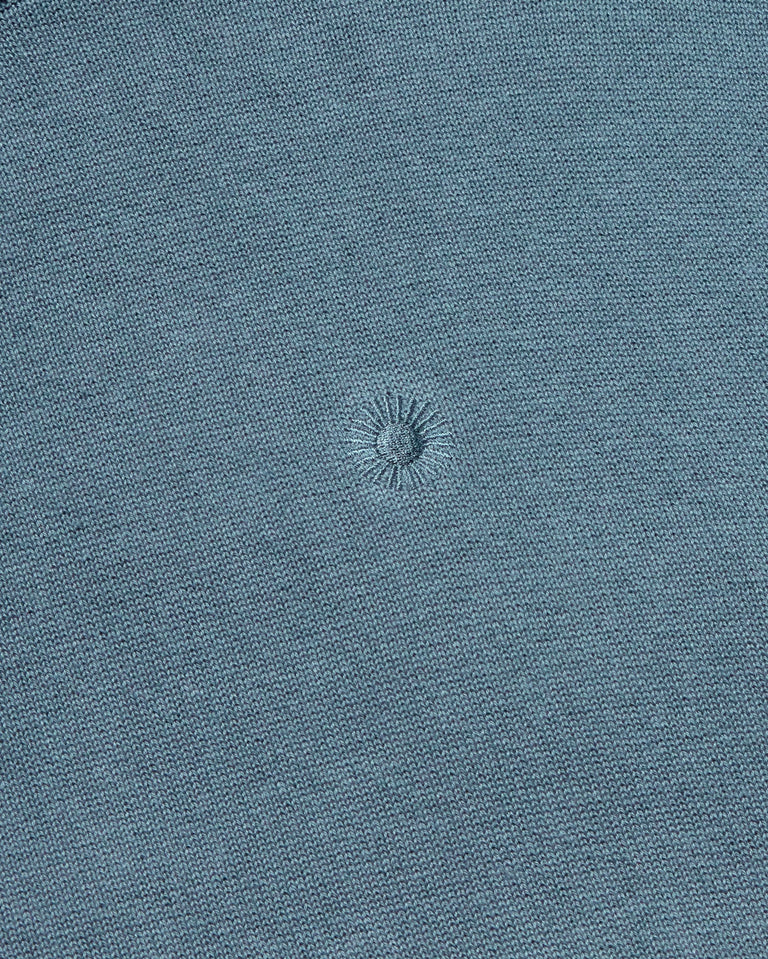 Jersey azul punto Orlando sostenible - silueta 1