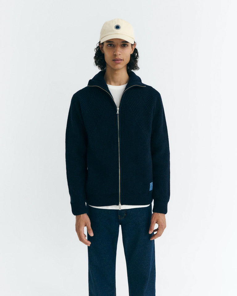 Jersey lana negro Ekaiz sostenible - 1