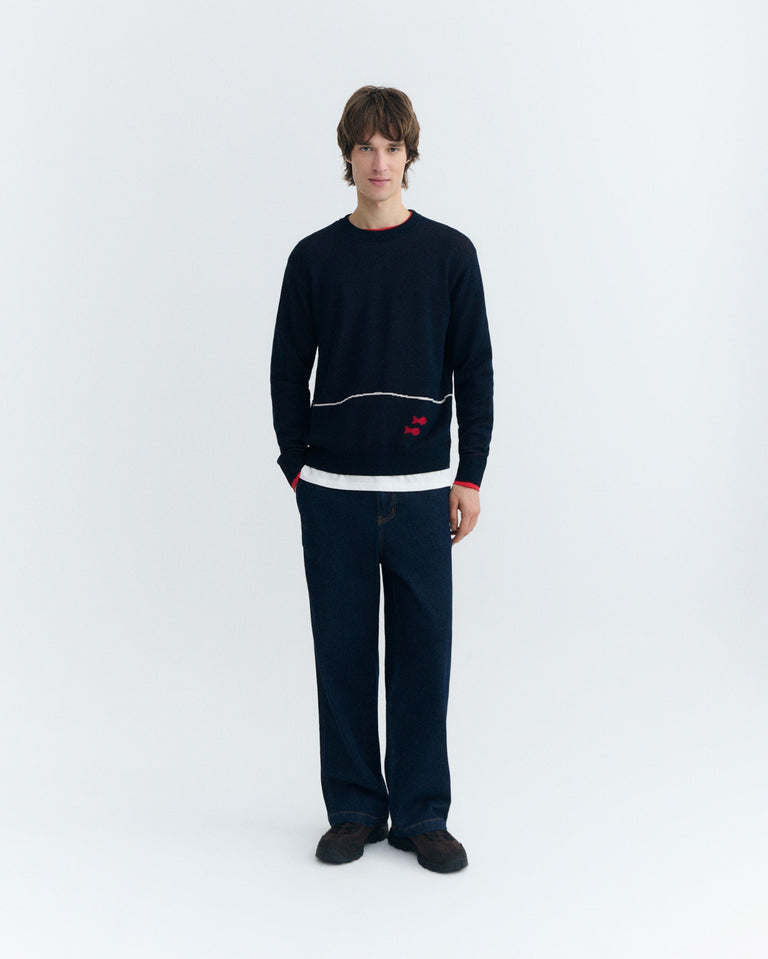 Jersey navy pescadors Seth sostenible - 1