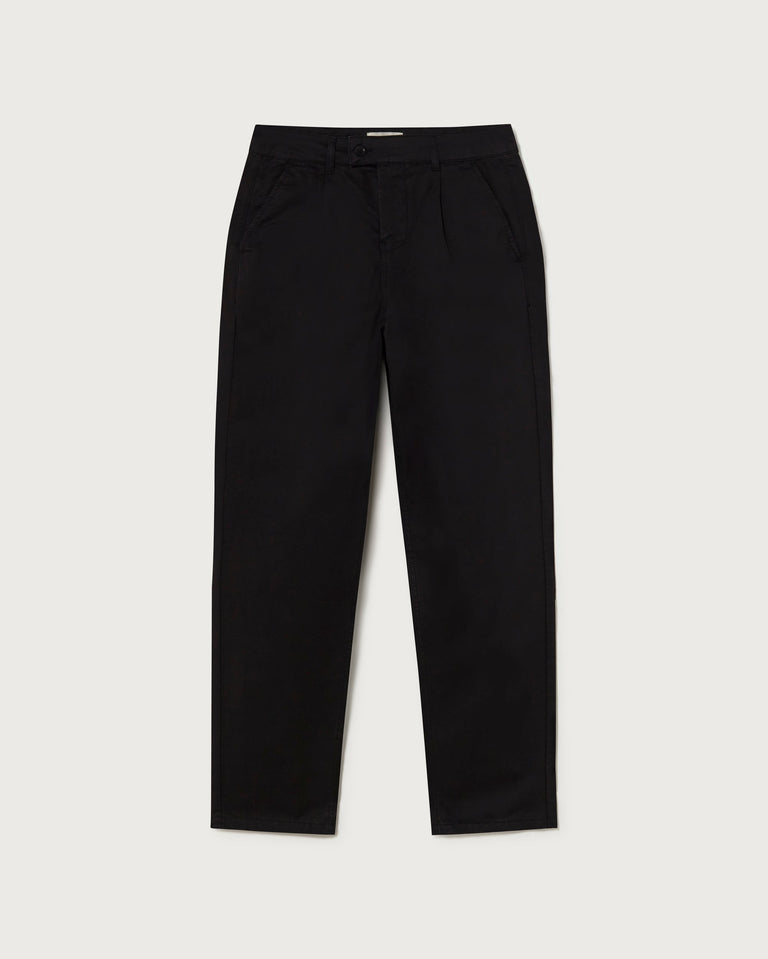 Pantalón negro Wotan sostenible  - silueta 1