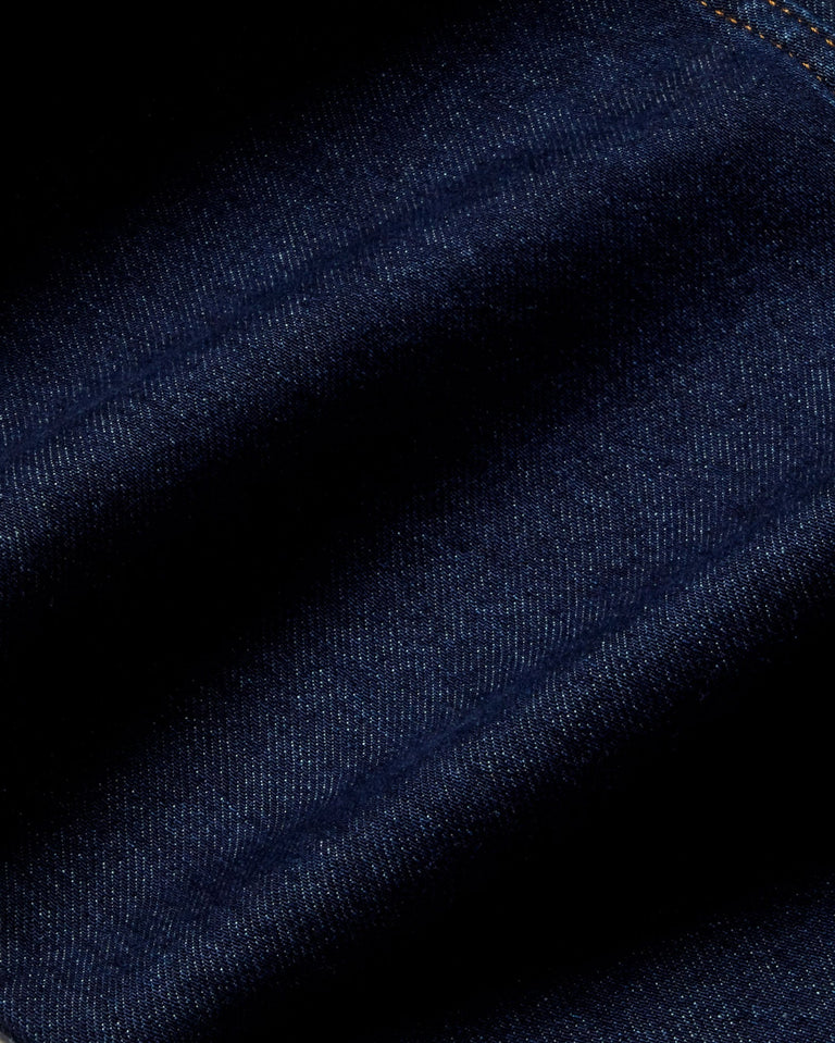 Pantalón dark clean denim David sostenible - silueta 3