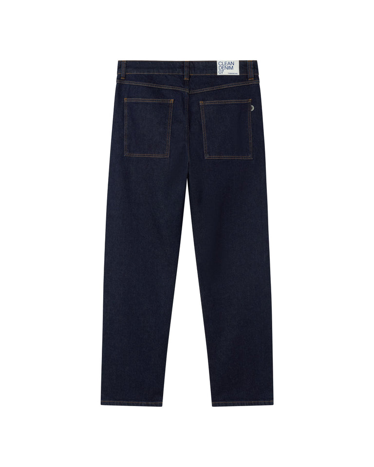 Pantalón denim medium wash Rainn sostenible - silueta 2