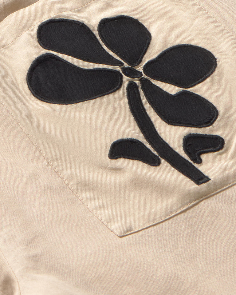 Pantalón crudo marygold  Marcelo sostenible- silueta 2