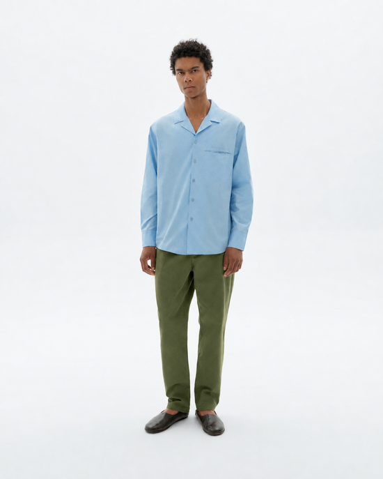 Travel green trousers