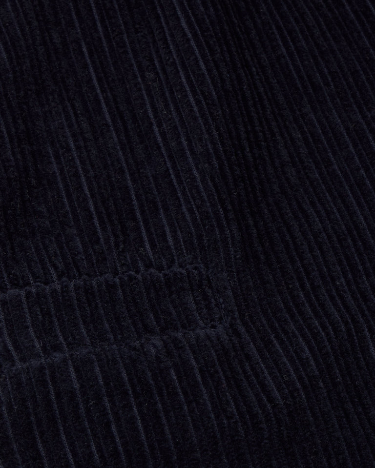 Pantalón relaxed cargo pana navy Maxwell sostenible silueta - 2