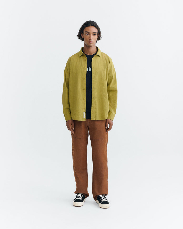 Pantalón denim tinte natural  marrón Stan sostenible - 2