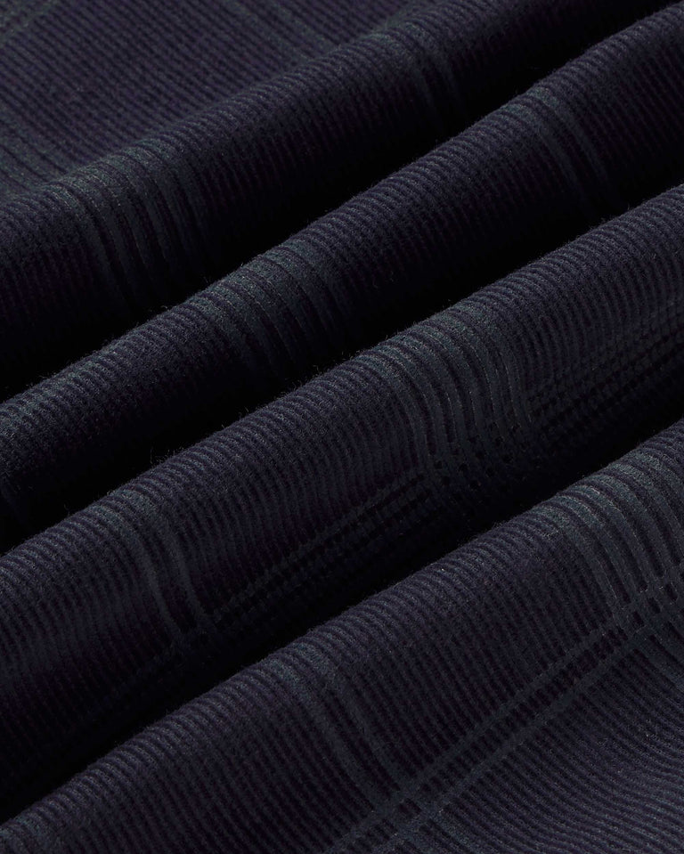 Pantalón carrot micro pana cuadros Friend sostenible silueta - 2