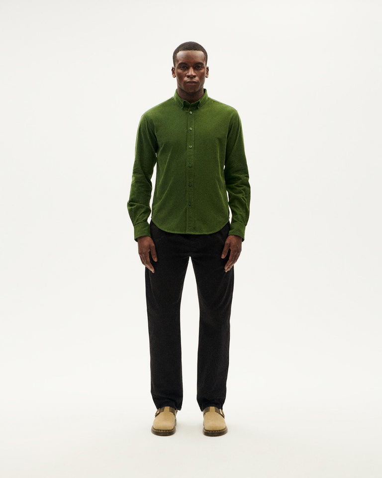 Camisa verde micropana Ant sostenible-3