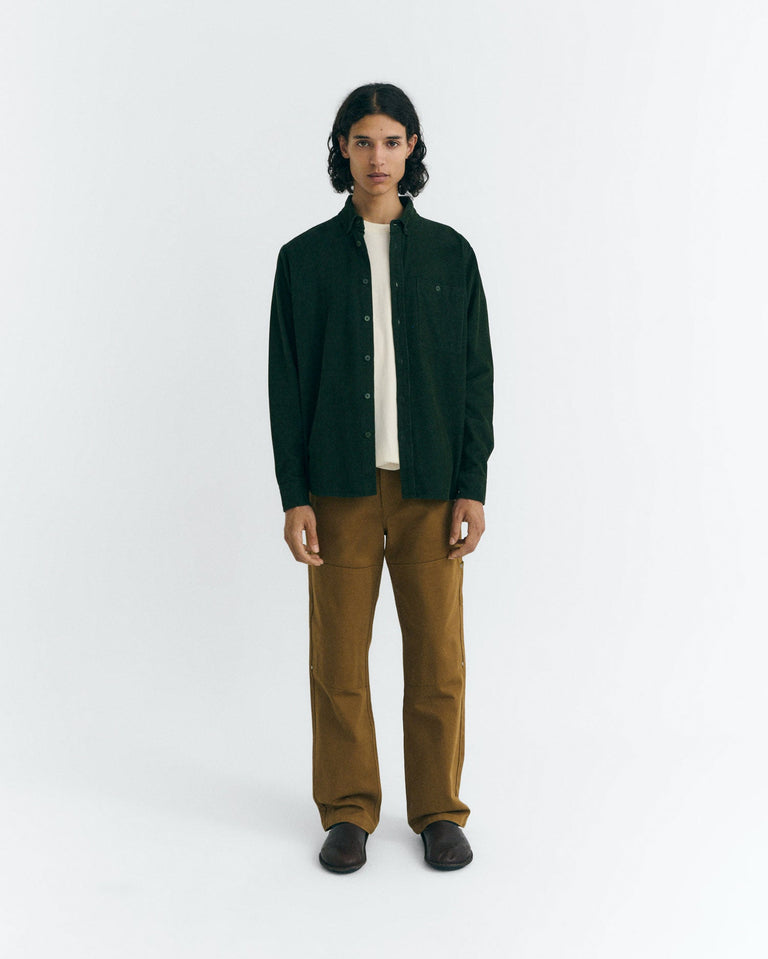 Camisa micro pana verde Anto sostenible - 2