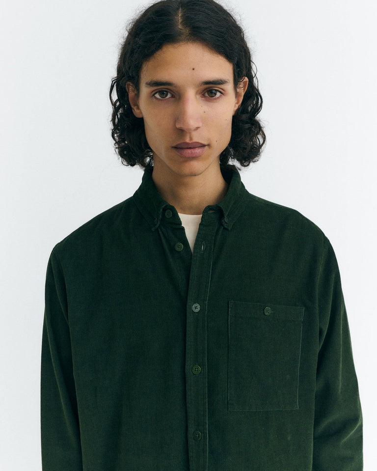 Camisa micro pana verde Anto sostenible - 3