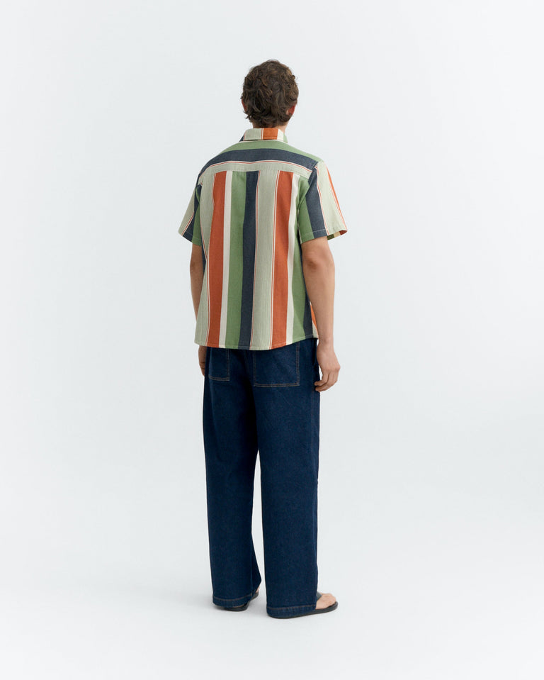 Camisa rayas multicolor Tom sostenible - 4