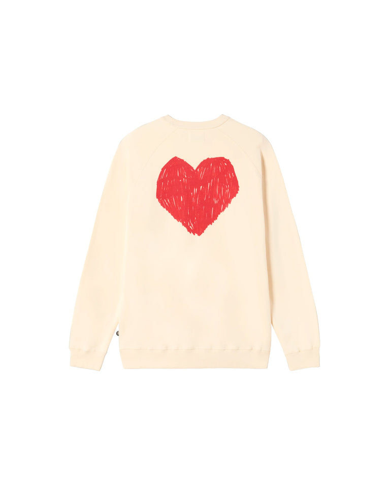 Sudadera blanca heart sostenible-silueta-2