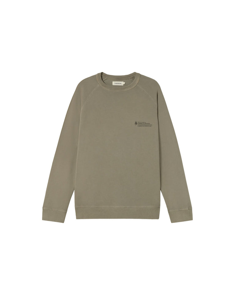 Sudadera gal nut of quercus FTP hombre-silueta 1