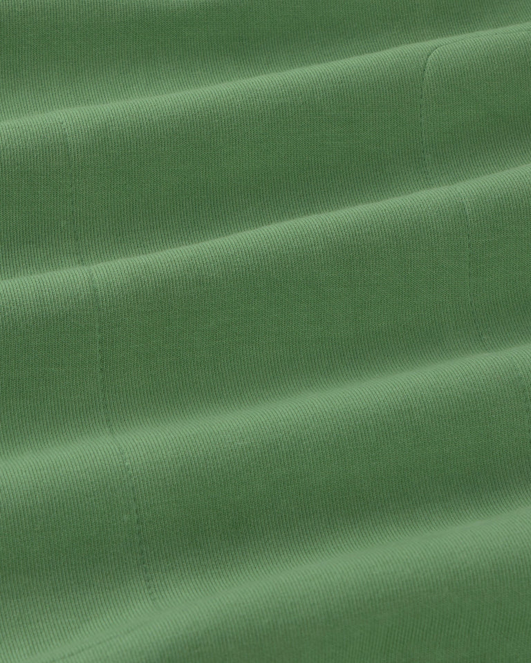 Sudadera verde Pipo sostenible silueta - 2
