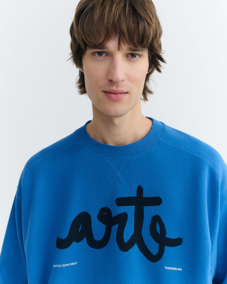 Sudadera oversize arte Jadewon sostenible - 3
