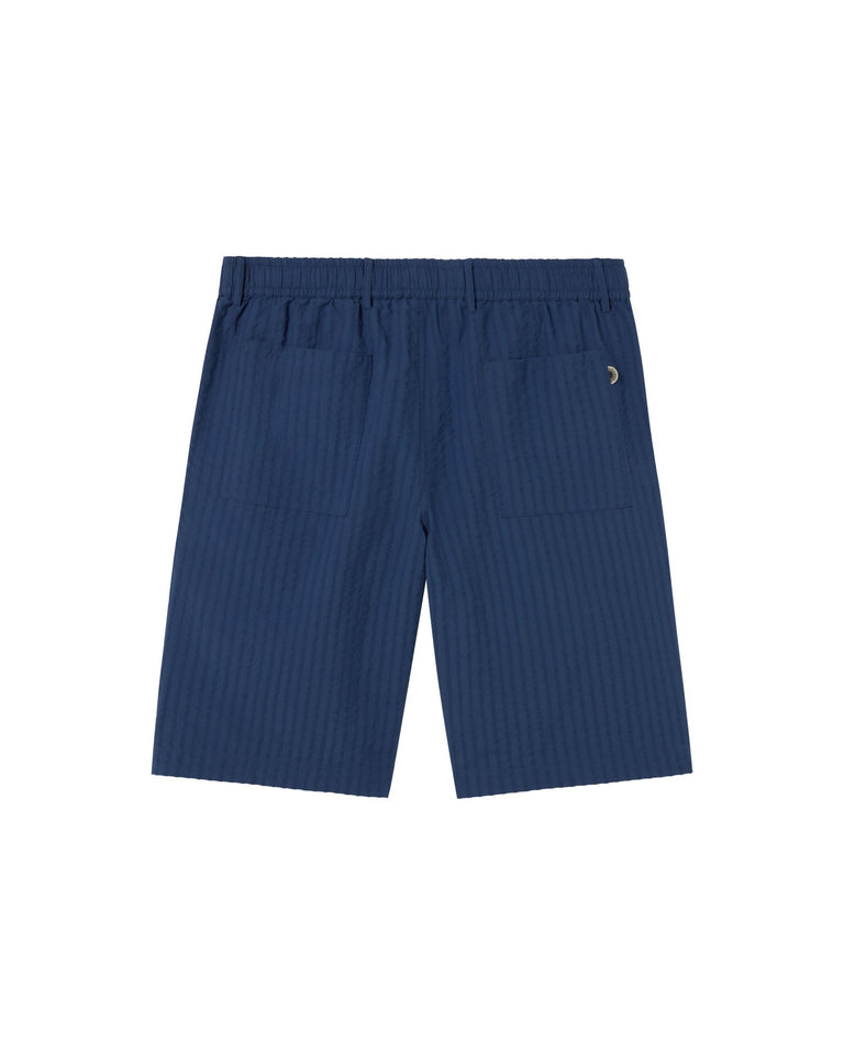 Bermuda azul seersucker Gasper sostenible-silueta-2