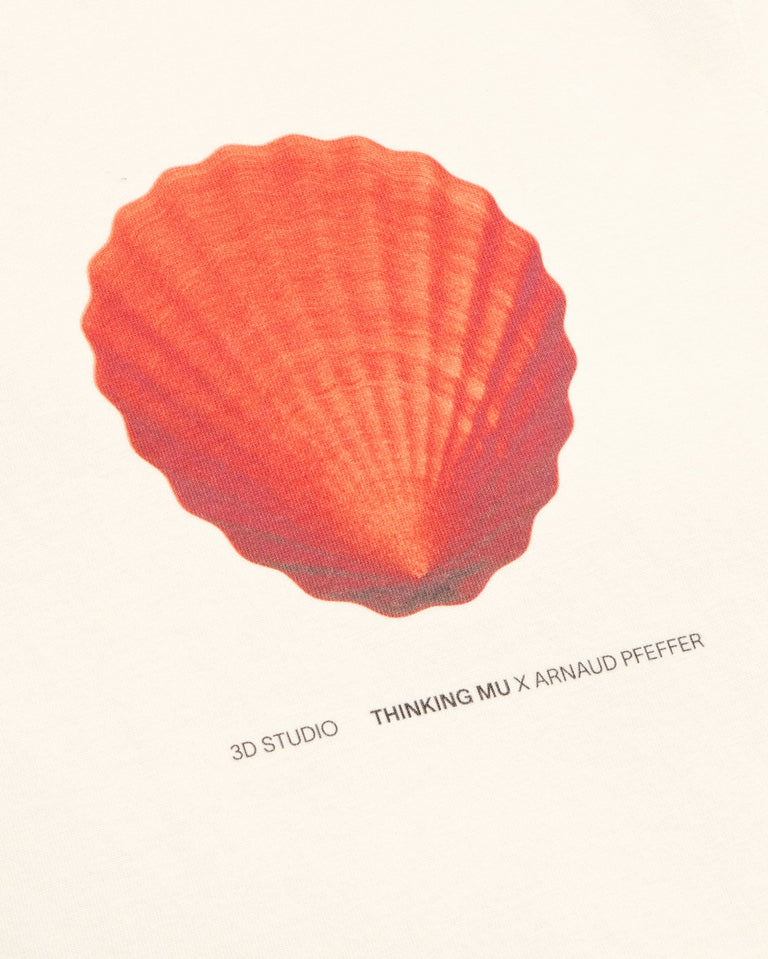 Camiseta blanca 3D Emilio sostenible - silueta 1