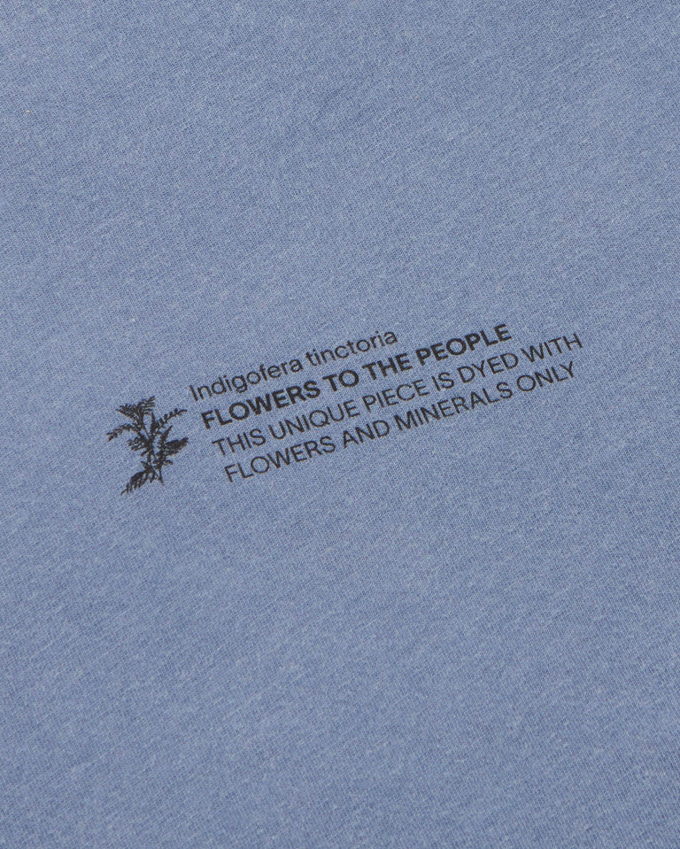 Camiseta indigofera tinctoria FTP unisex - silueta 2