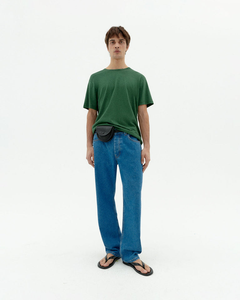 Camiseta verde hemp sostenible-2