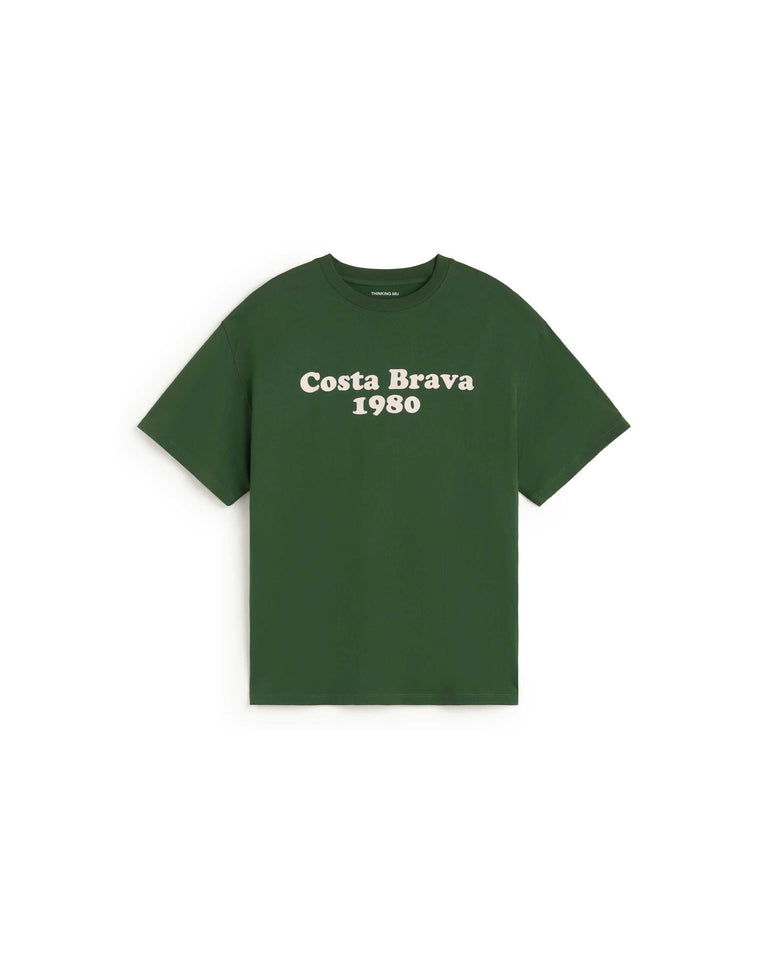 Camiseta costa brava Aaron sostenible silueta - 1