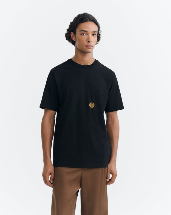 Camiseta negra bolsillo sonne Zach P sostenible - 2