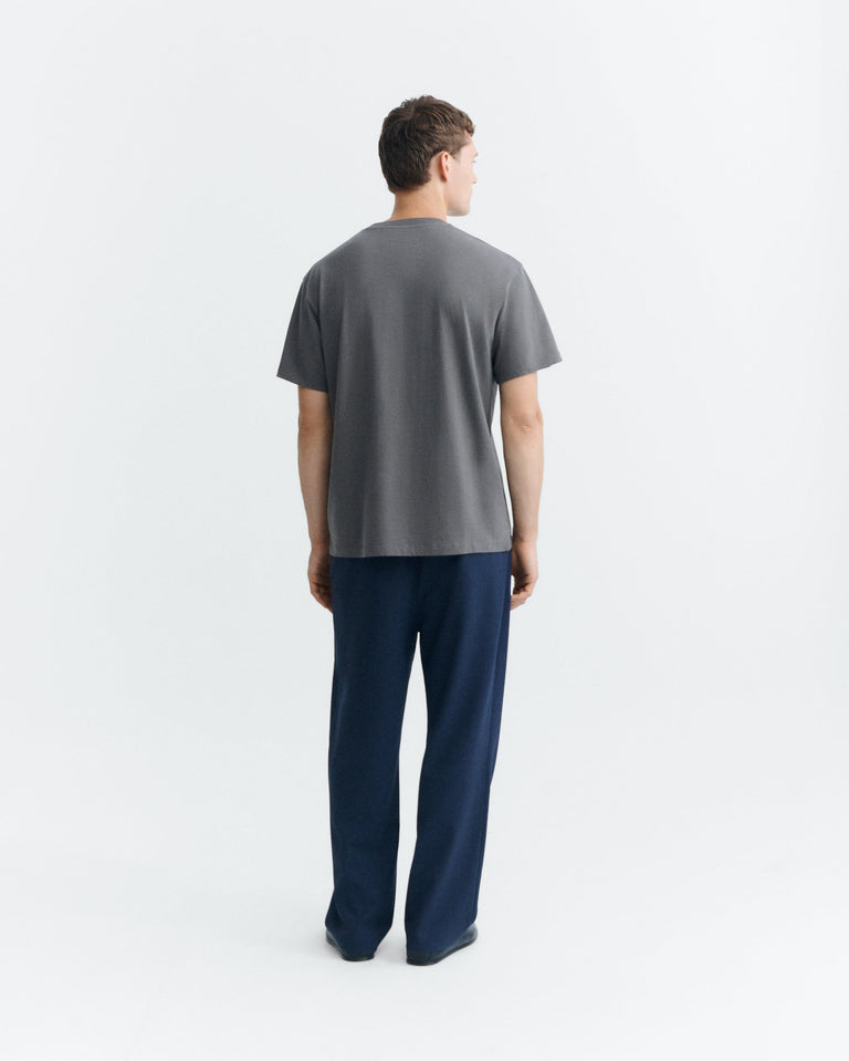Camiseta gris think Aaron sostenible - 4
