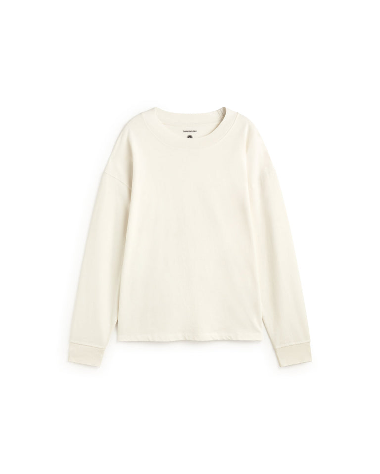 Camiseta oversize cruda Doug sostenible silueta - 1