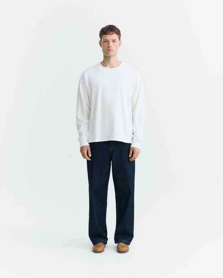 Camiseta oversize cruda Doug sostenible - 1