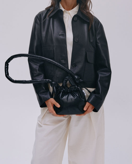 Black Small Ona vegan leather bag