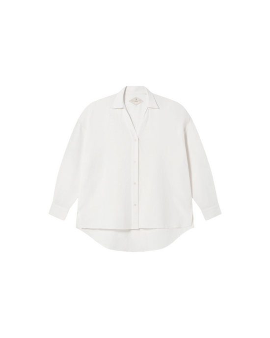 Margaret white blouse