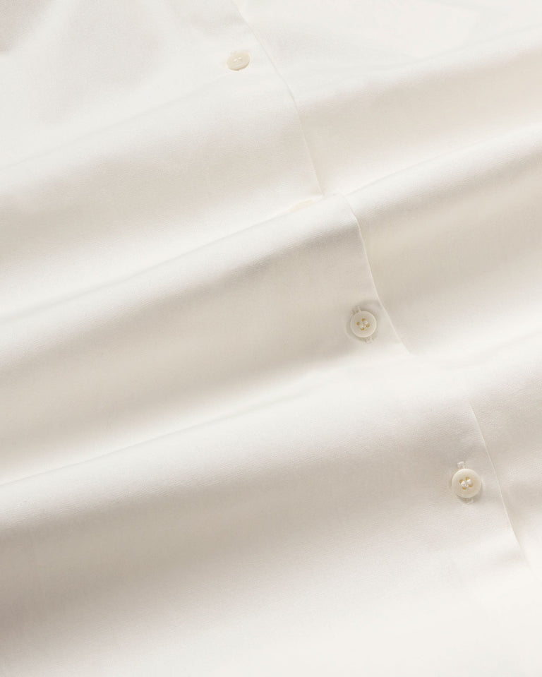 Blusa blanca Juana sostenible - silueta 2