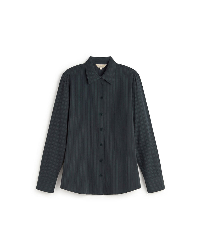 Blusa rayas Ecovero Katha sostenible silueta - 1