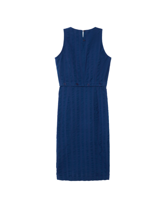 Wila blue seersucker dress