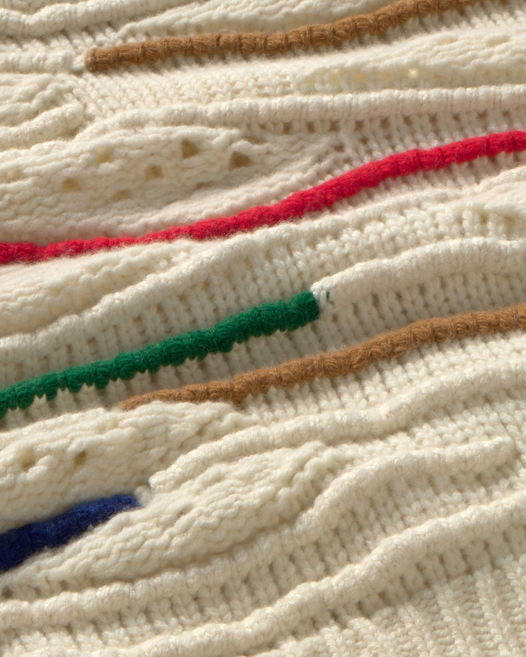 Jersey macaramé lana Candela sostenible silueta - 2