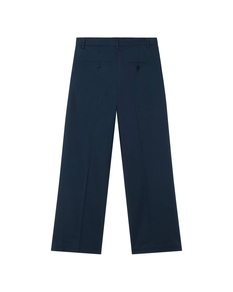 Pantalón azul oscuro Hermione sostenible - silueta 2