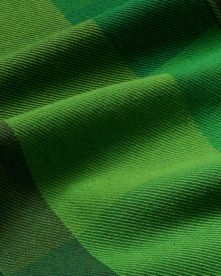 Pantalón verde central blanket Coral sostenible-silueta-3