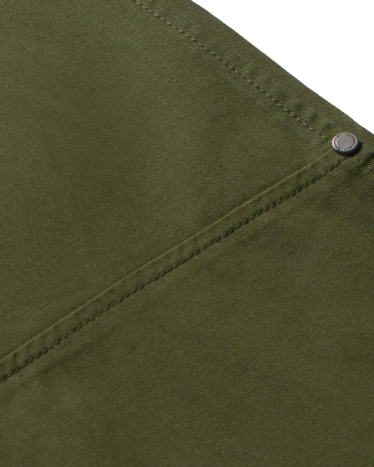 Pantalón verde Perle sostenible- silueta 2