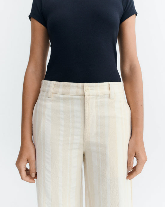 Pantalón recto rayas Serena sostenible - 2