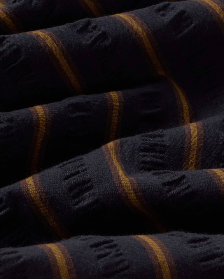 Pantalón recto seersucker rayas Serena sostenible silueta - 2