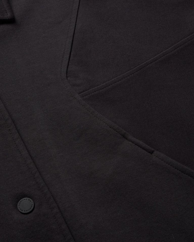 Chaqueta negra Maisie sostenible silueta - 2