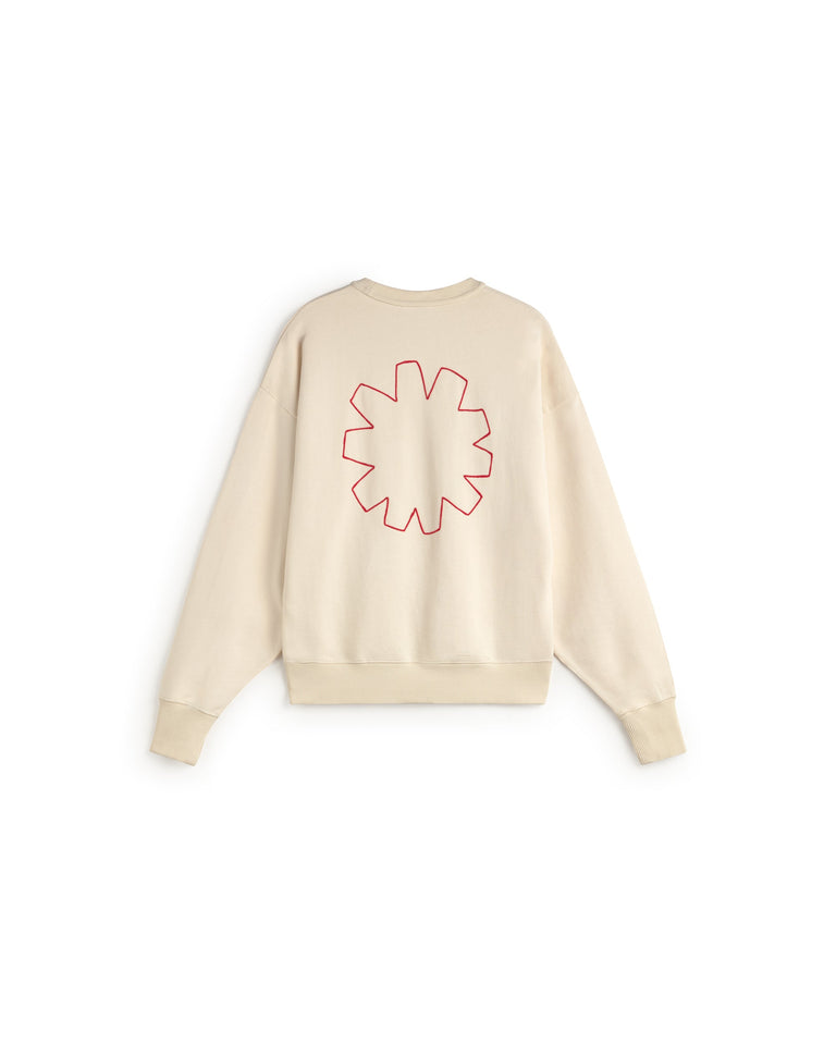 Sudadera bordada a mano sonne Jodie sostenible silueta - 3