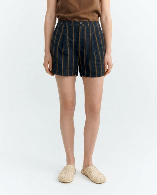 Shorts seersucker rayas Nar - sostenible - 1.1