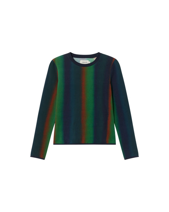 Top verde swamp Brisa sostenible - silueta 1