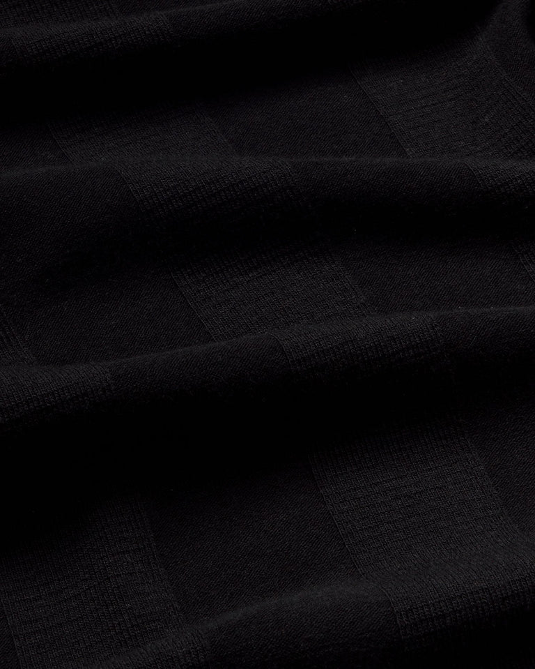 Top negro lana Ellen sostenible - silueta 2