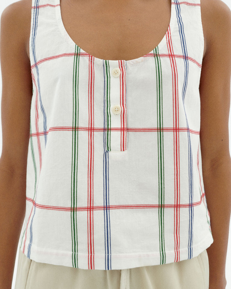 Top rayas multicolor Justine sostenible-3