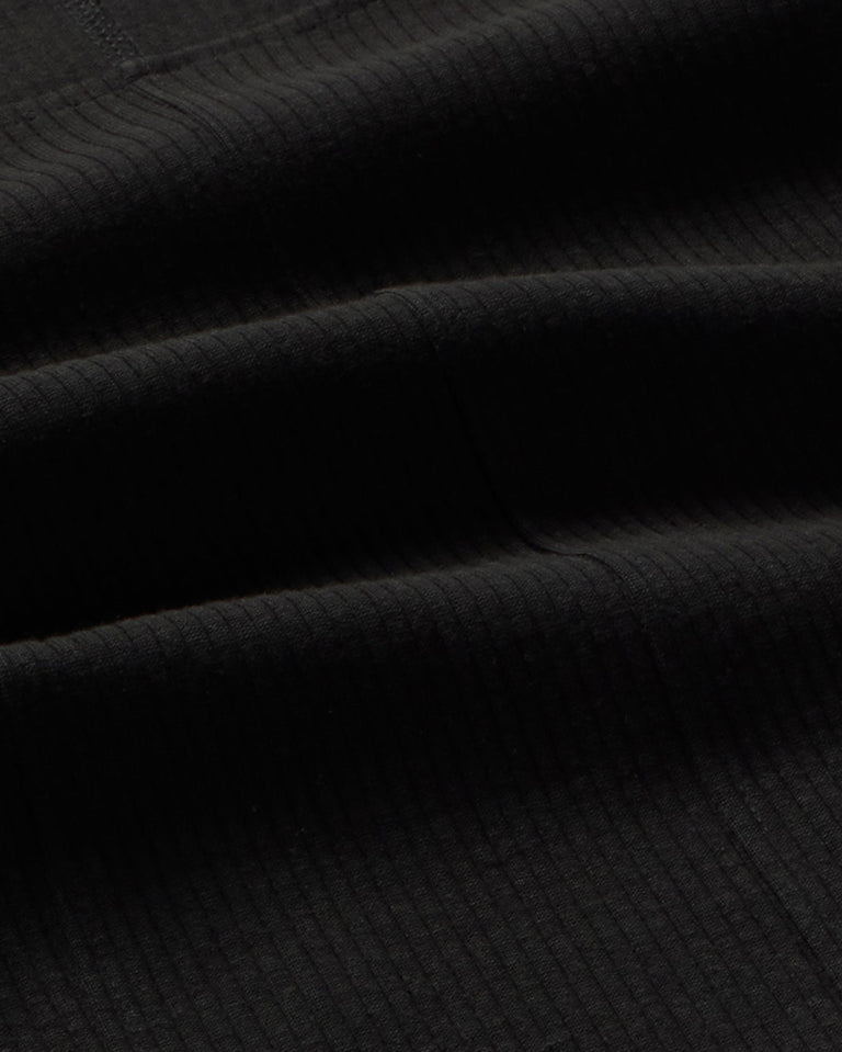 Top negro hemp Nadia sostenible silueta - 2